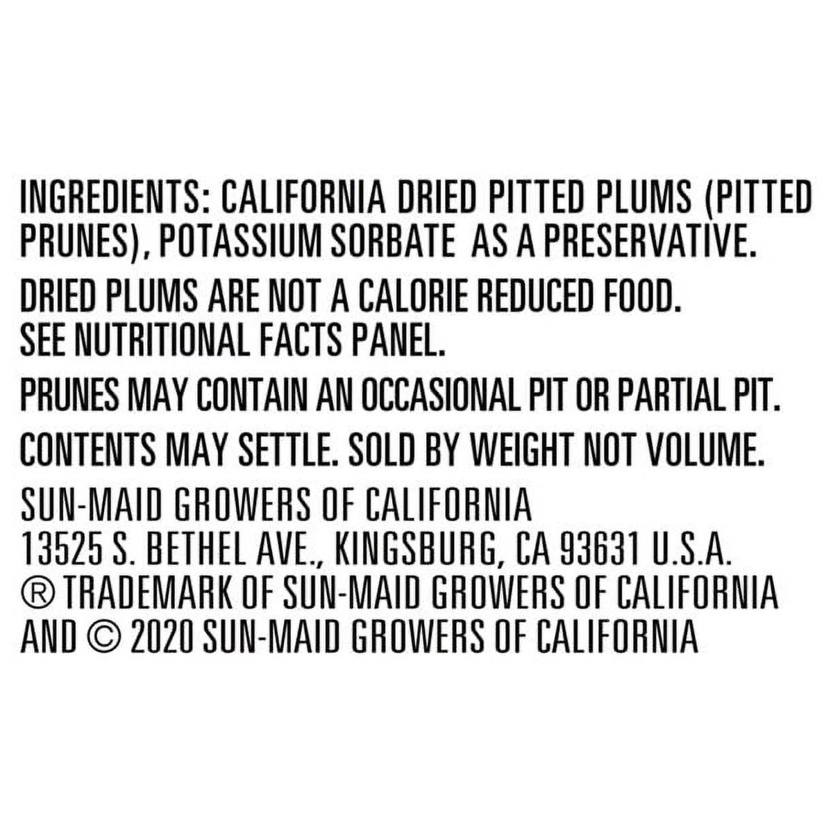 California Whole Pitted Prunes 7 oz Pack of 4 S489013