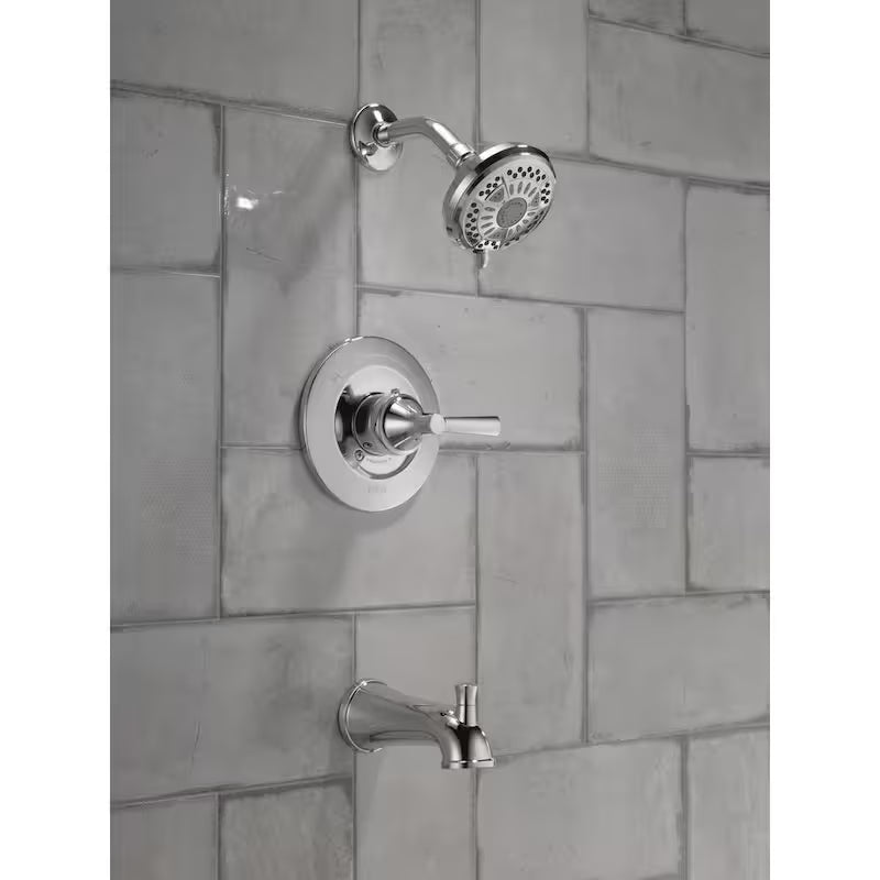 Single-Handle 6-Spray Tub and Shower Faucet in Chrome S994