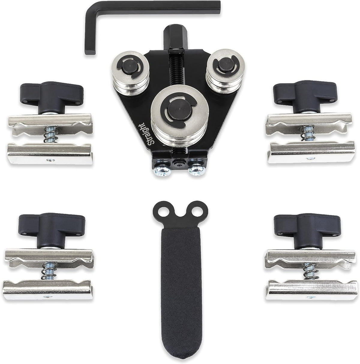 3/16, 1/4 inch Brake Line Tubing Bender with 4 Tube Clamps N85784