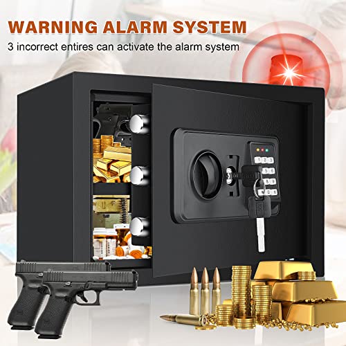 1.0 Cubic Fireproof Waterproof Digital Keypad Safe with Fireproof Money Bag I72073