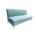 Blue Polyester Upholstery Sofa K987307