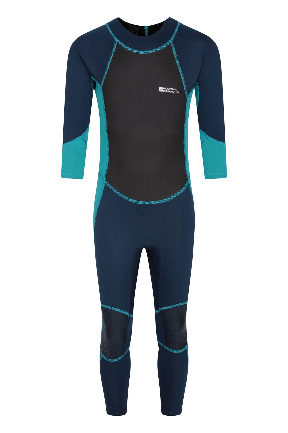 Teal Kids Full Wetsuit Size 5-6 C659