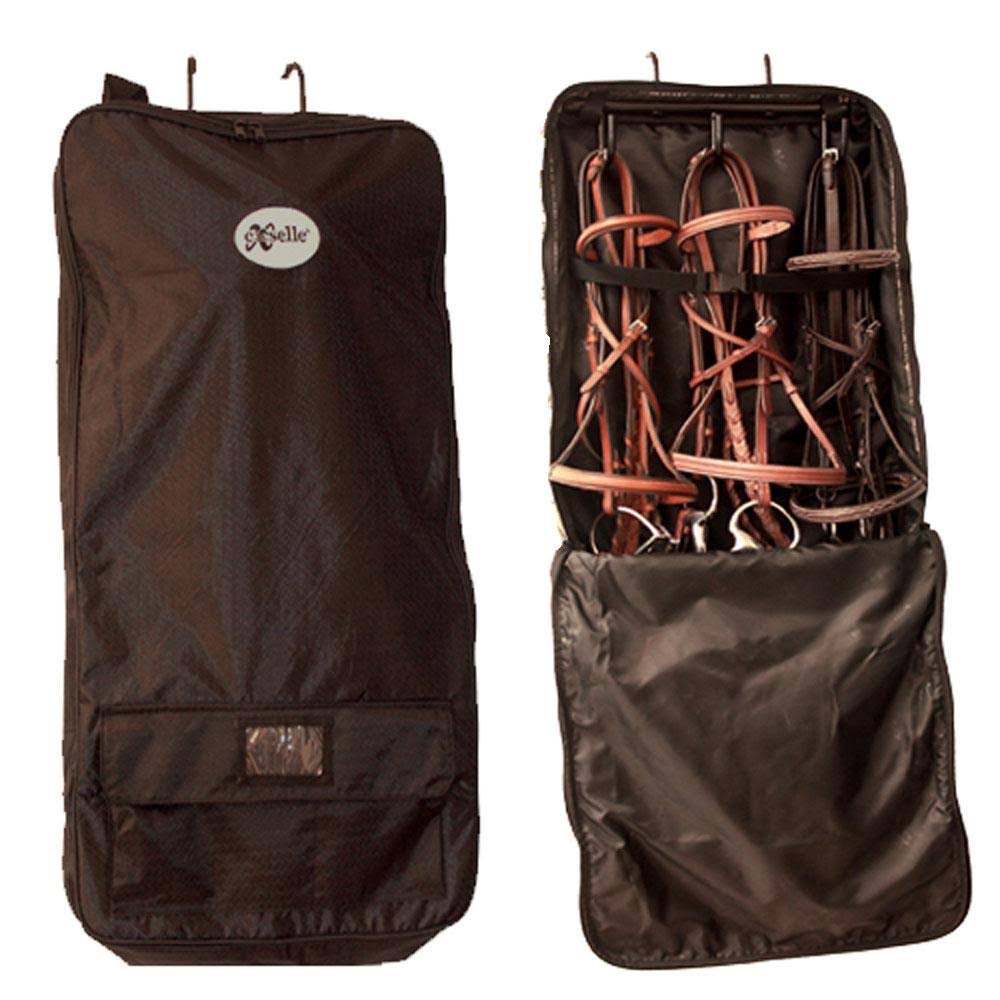 Black Lined Bridle Halter Carry Bag X129