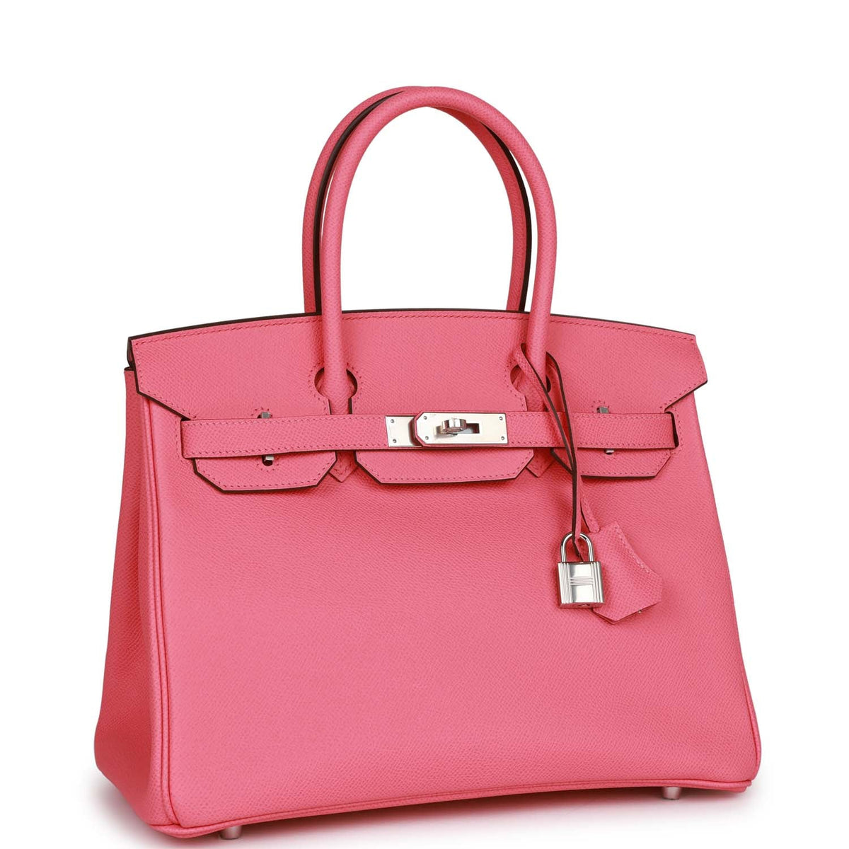 Pre-owned 30 Rose Confetti Epsom Handbag A887