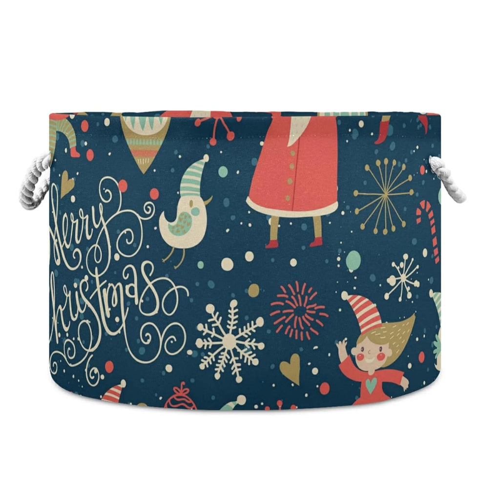 Collapsible Storage Basket with Handle, 20x20x14 in V992