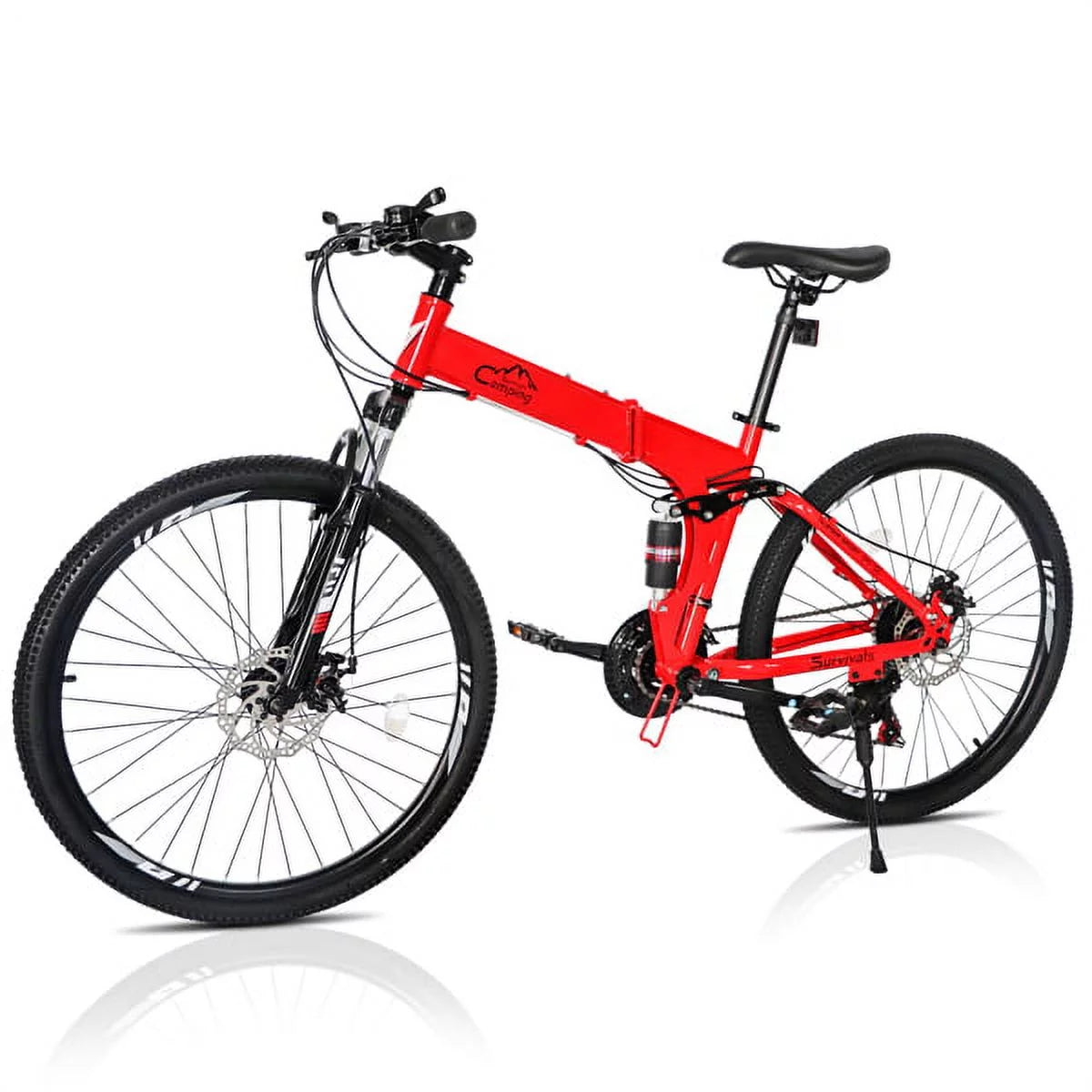 21 Speed Red Black Mountain Bike O44406
