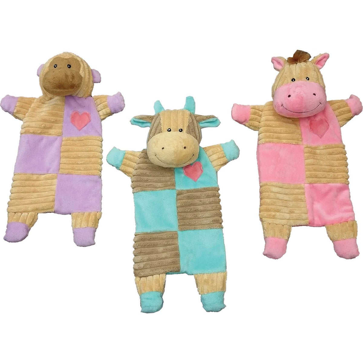 Crinkle Squeaky Plush Dog Toy H822520