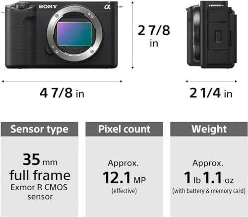 Black Full-frame Mirrorless Camera L271185