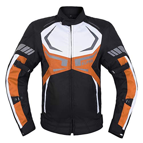 Red Waterproof CE Armored Motorcycle Jacket T66880