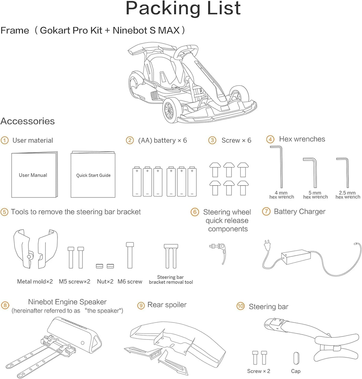 Black Electric GoKart Pro M904855