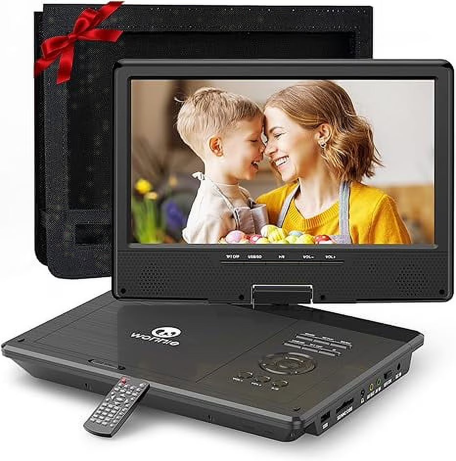 12.5" Portable DVD Player with 10.5" HD Swivel Screen U6987