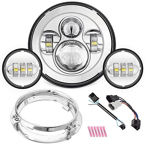 7 Inch Headlight Fog Lights Combo H900840
