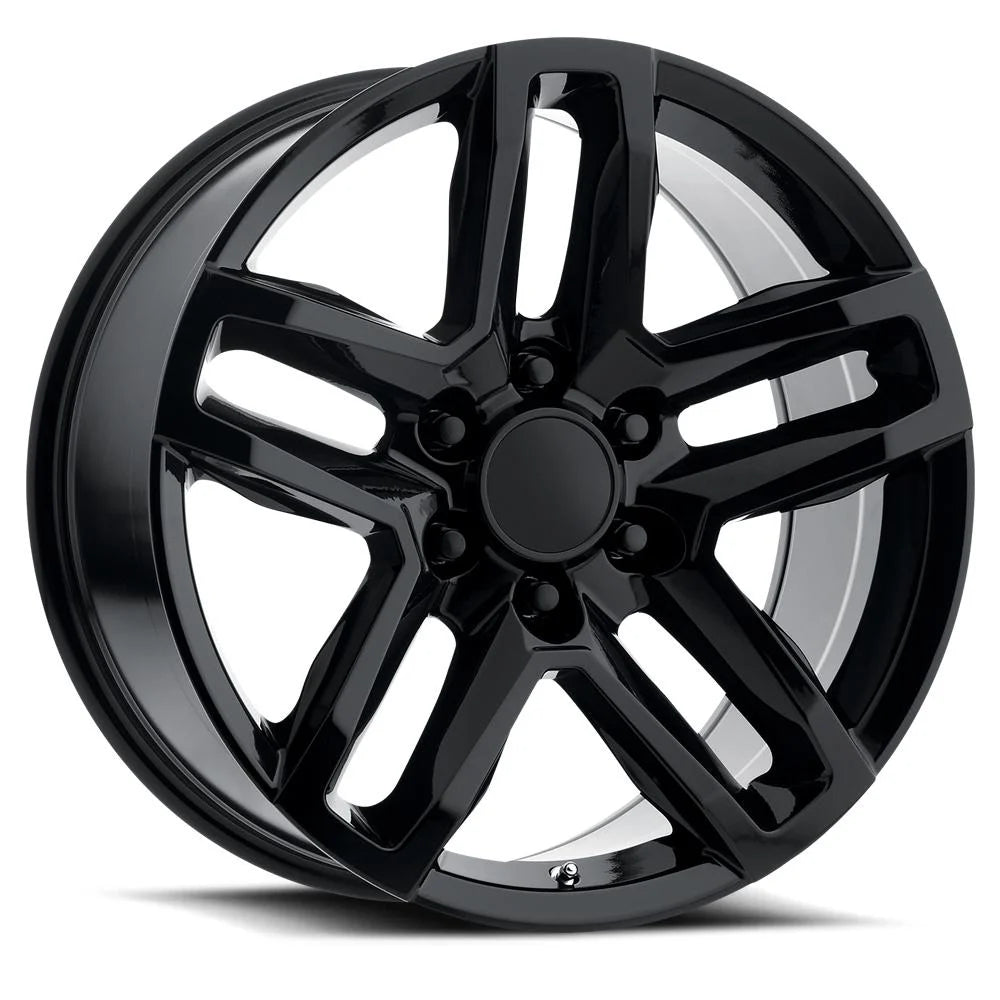 20X9 6x139.7 Offset 27 Gloss Black J5956