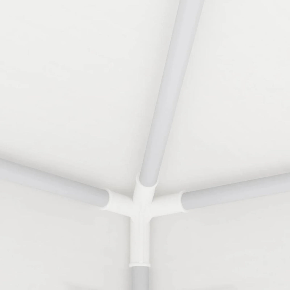 White Party Tent with 4 Mesh Sidewalls Outdoor Gazebo Canopy Sun Shade Shelter 13.1ft x 13.1ft x 9ft R7225