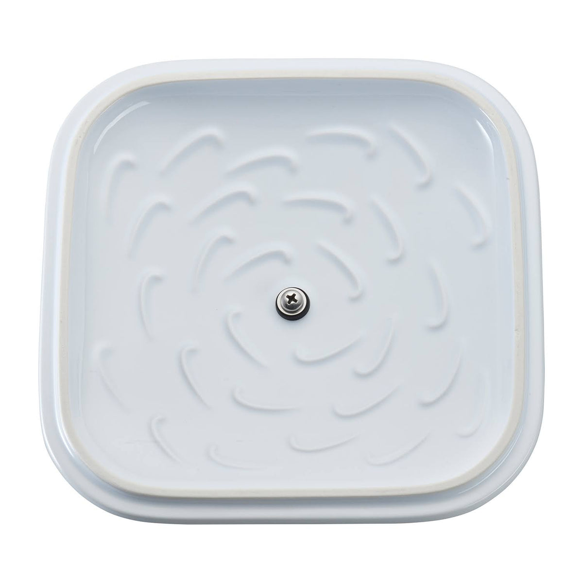 Matte White Square Covered Baking Dish E21511
