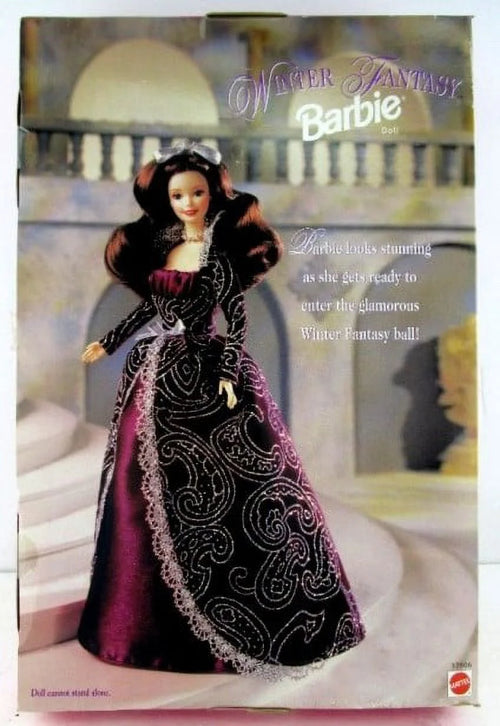 1996 Winter Fantasy Barbie 2 Brunette M559721