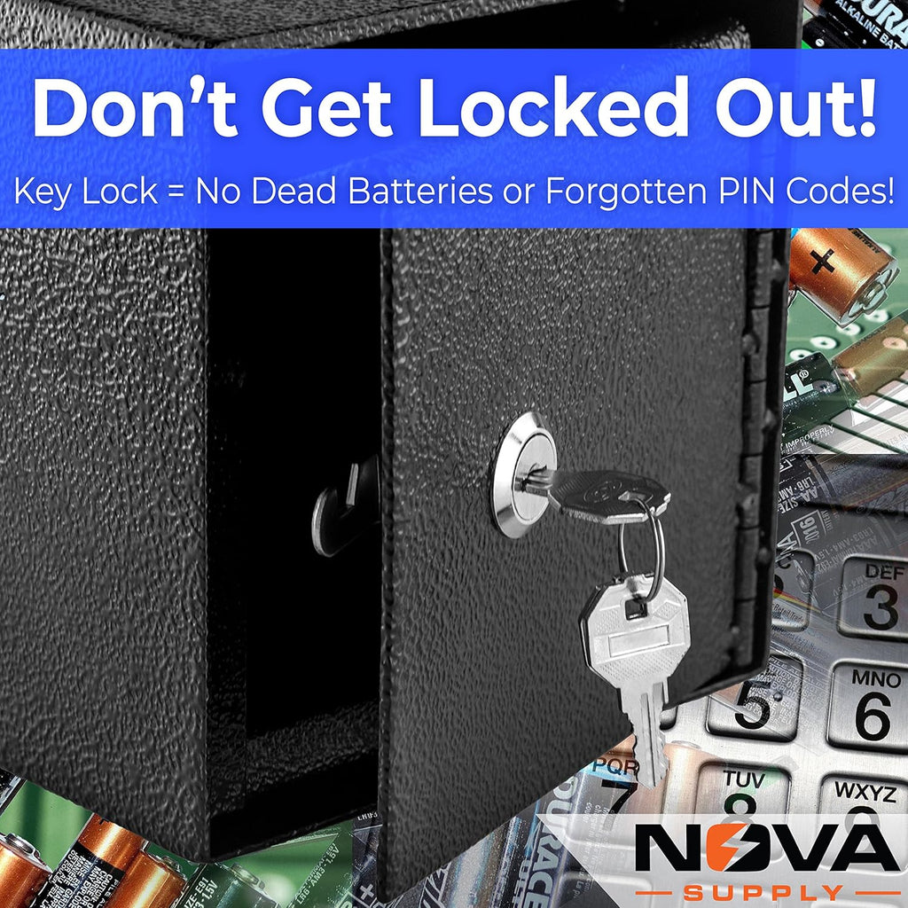 Mountable Cash Drop Box with Key Lock N1138