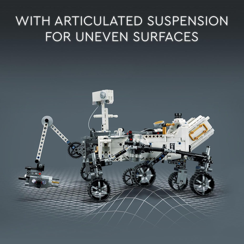LEGO Technic Mars Rover Perseverance Building Kit with Replica Ingenuity Helicopter O67946