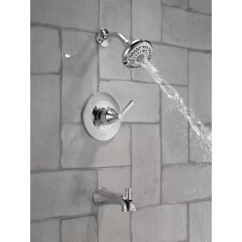 Single-Handle 6-Spray Tub and Shower Faucet in Chrome S994