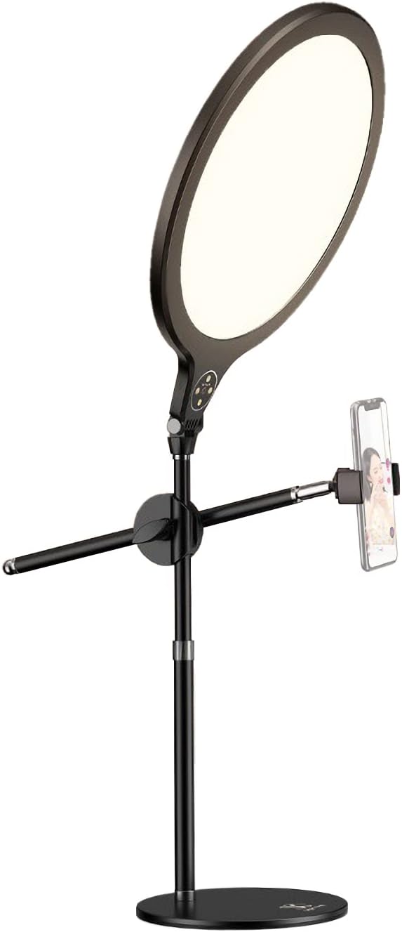 LED Video Conference Lighting Kit with Phone Mount, Pack of 2 Q498