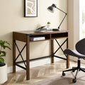 42 Inch Grey Wash Writing Desk S218765