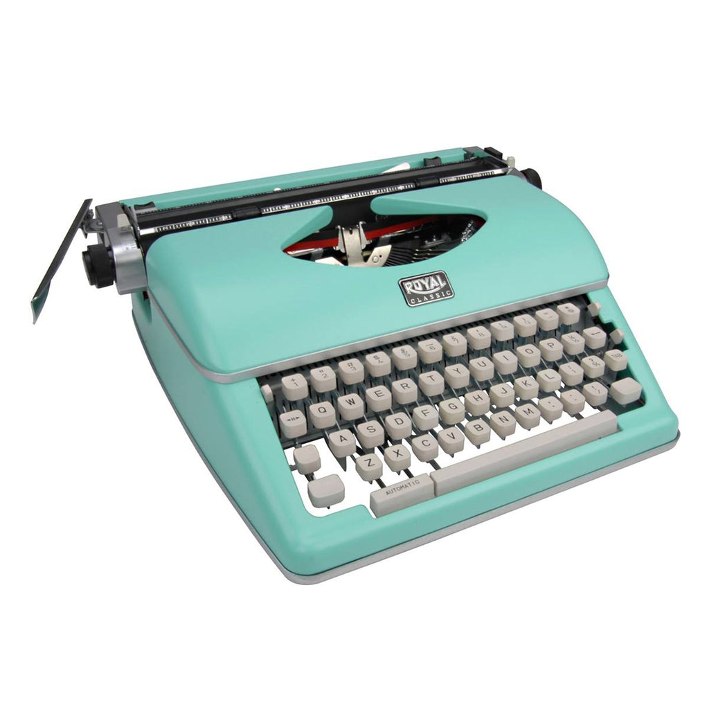 Mint Green Manual Typewriter D41054