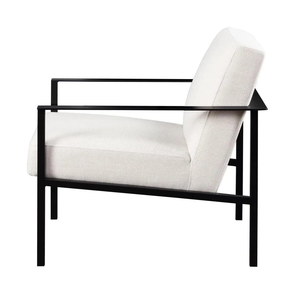 Oatmeal Cream Polyester Accent Chair S75346