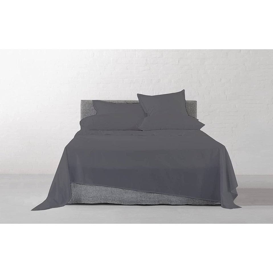 Full Sand Organic Cotton Sateen Flat Sheets M498142