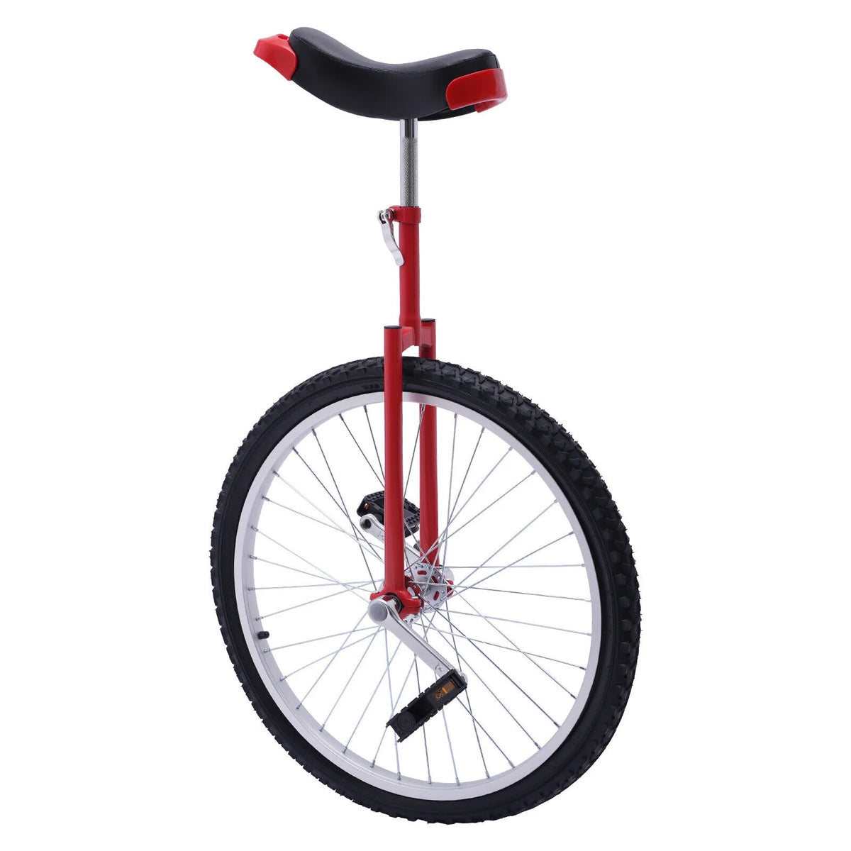Red 24 Wheel Unicycle V47353