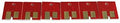 6pcs Permanent Chips 6 Colors G9319