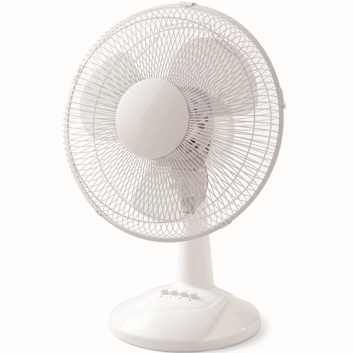 3-Speed Oscillating Table Fan White W86108