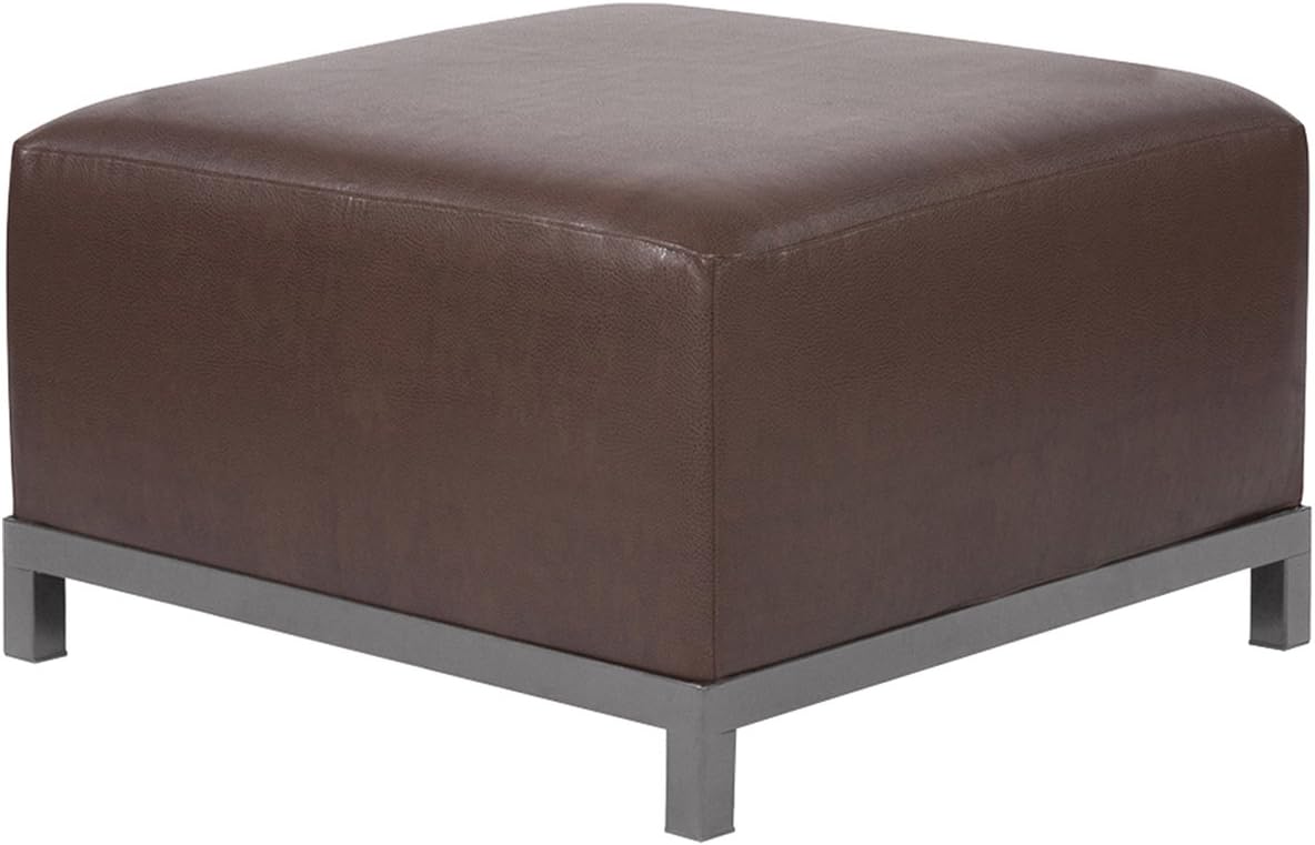 Axis Ottoman With Cover, Titanium Frame M705580