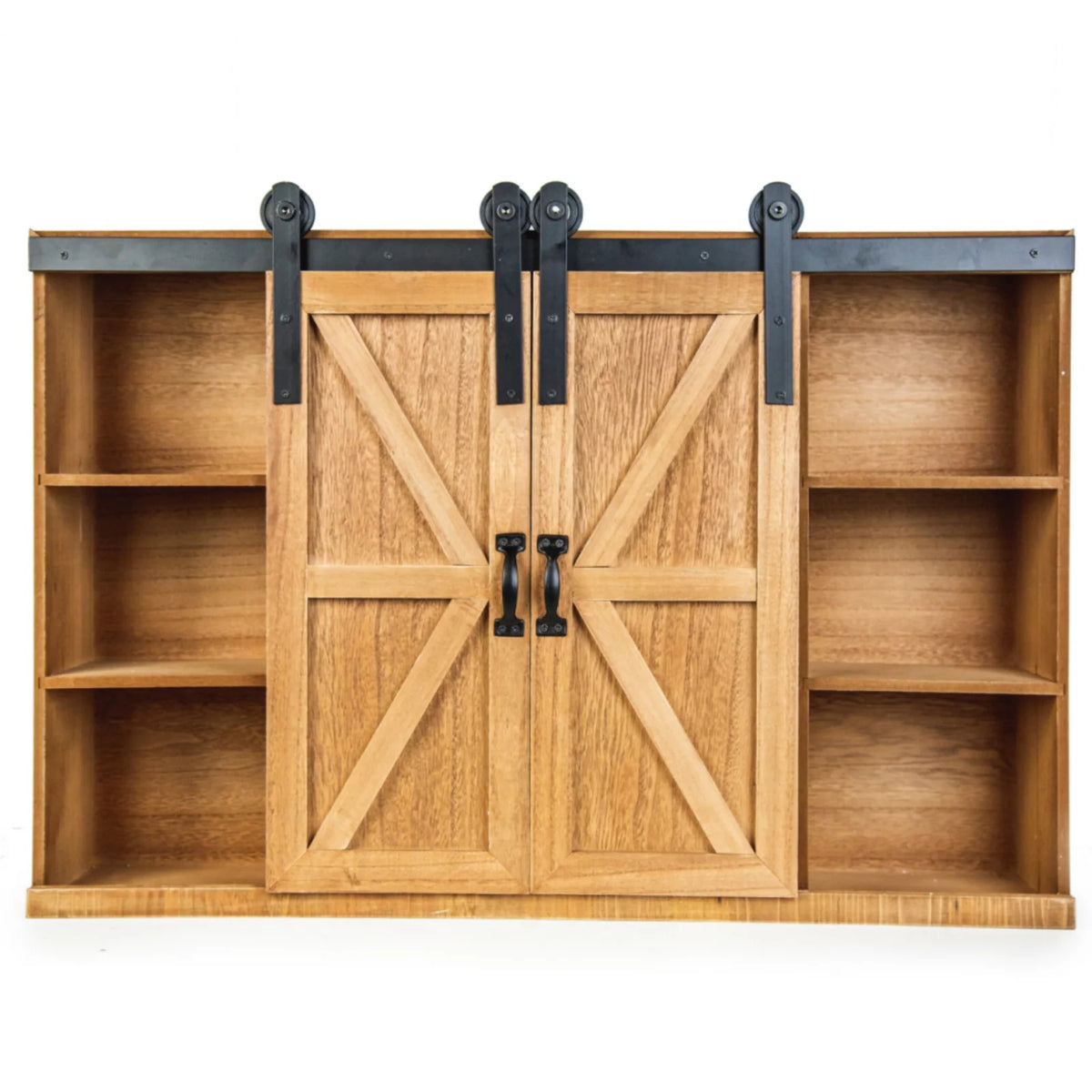 Brown Wooden Storage Trunk V3410