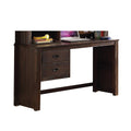 Antique Charcoal Brown Hutch S143