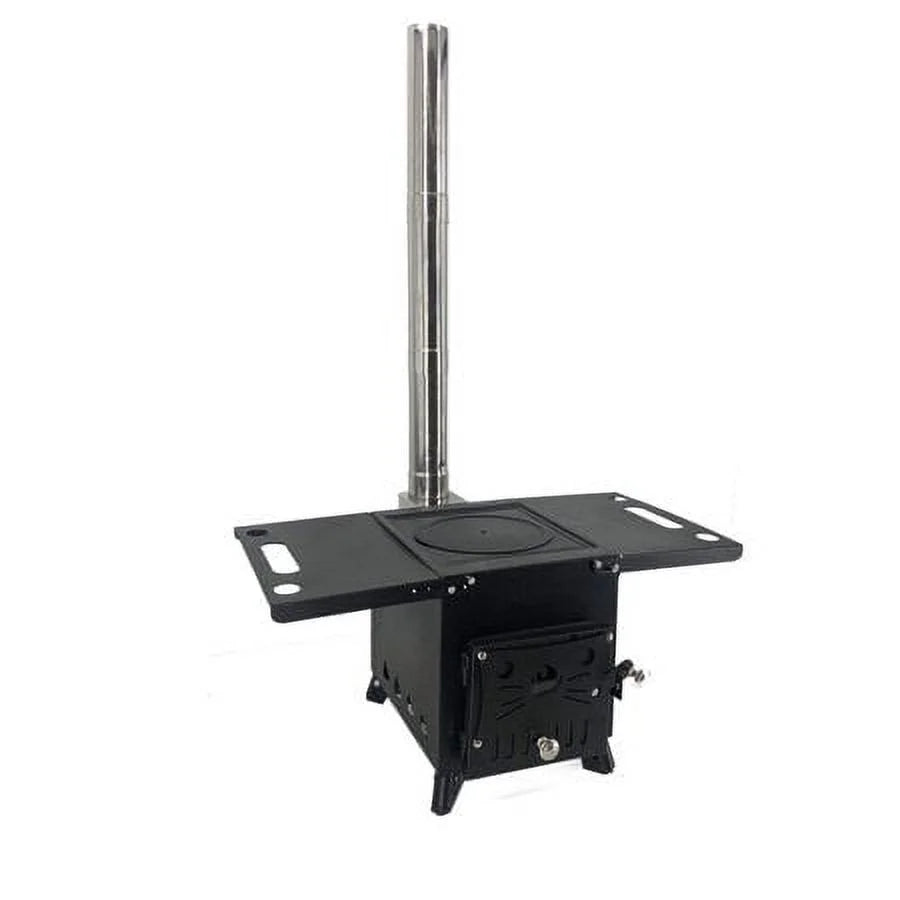 Portable Wood Burning Stove for Tent Cooking E7897