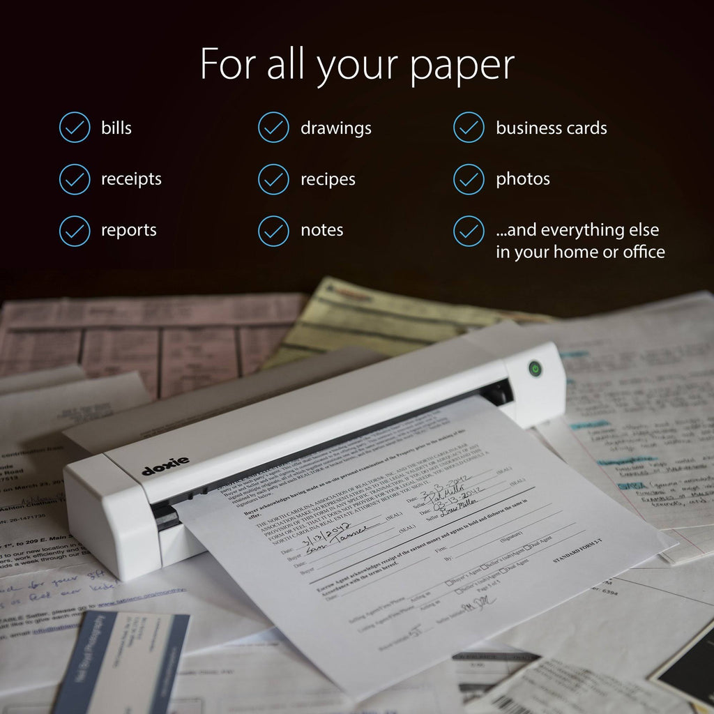 Portable Scanner with Rechargeable Battery J4949