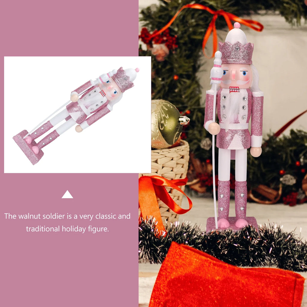 Nutcracker Doll Soldier Toy Christmas Decoration Z703539