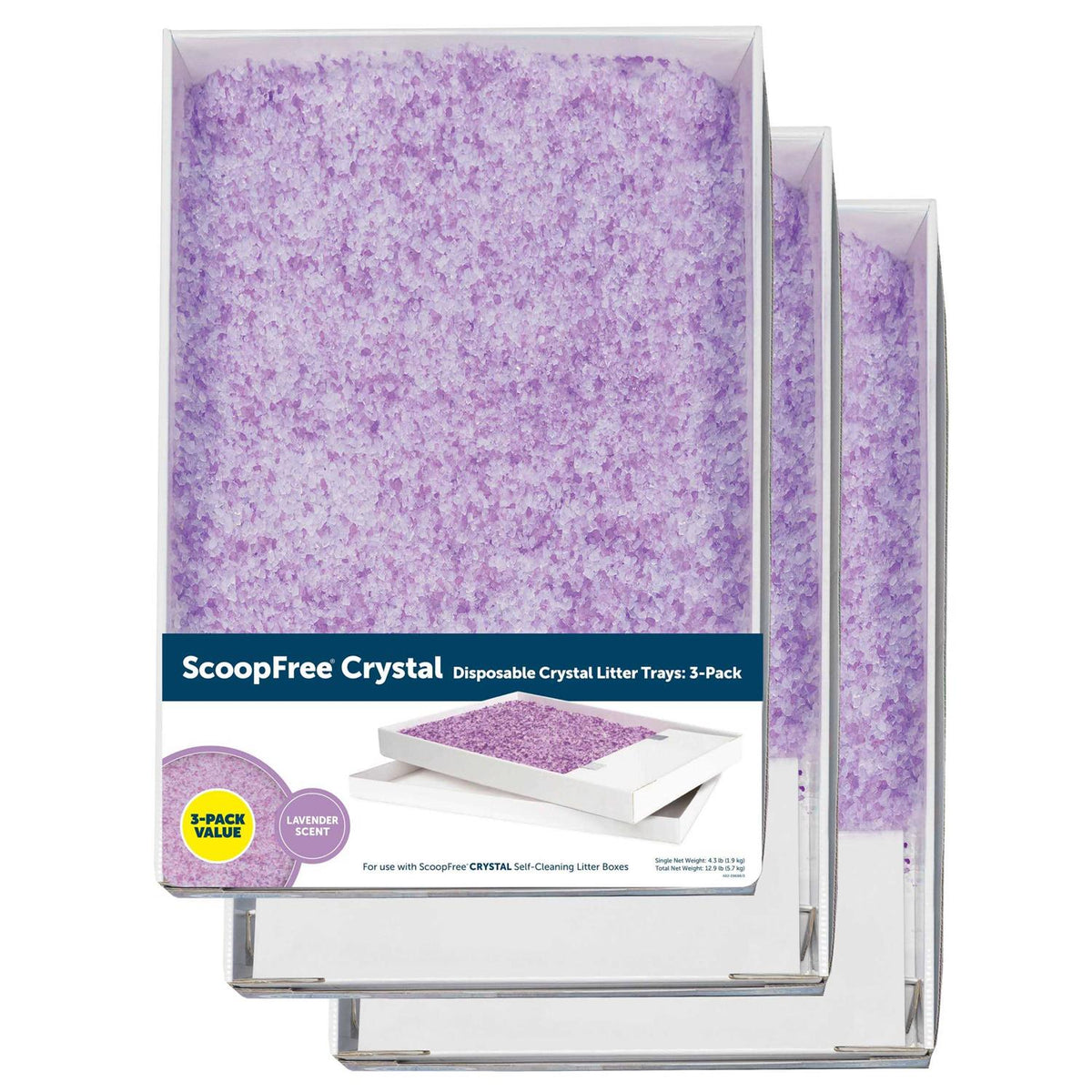 Crystal Disposable Litter Tray K56558