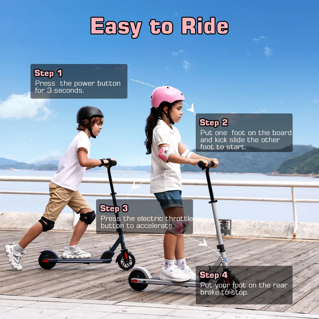 Electric Scooter for Kids 150W Foldable A132094