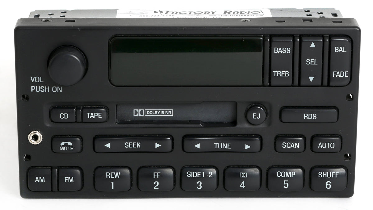 Black Am/Fm Radio Cassette Player L81933