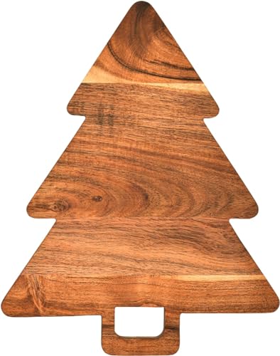 Organic Acacia Cutting Chopping Board with Handles U9837