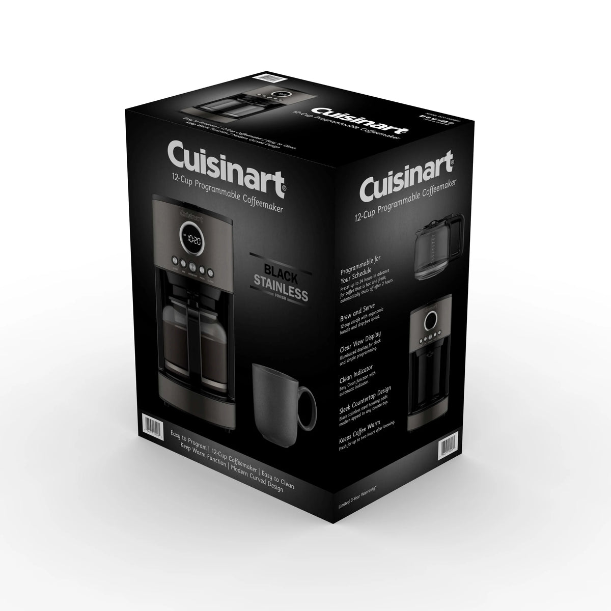 12 Cup Stainless Steel Coffeemaker T55807