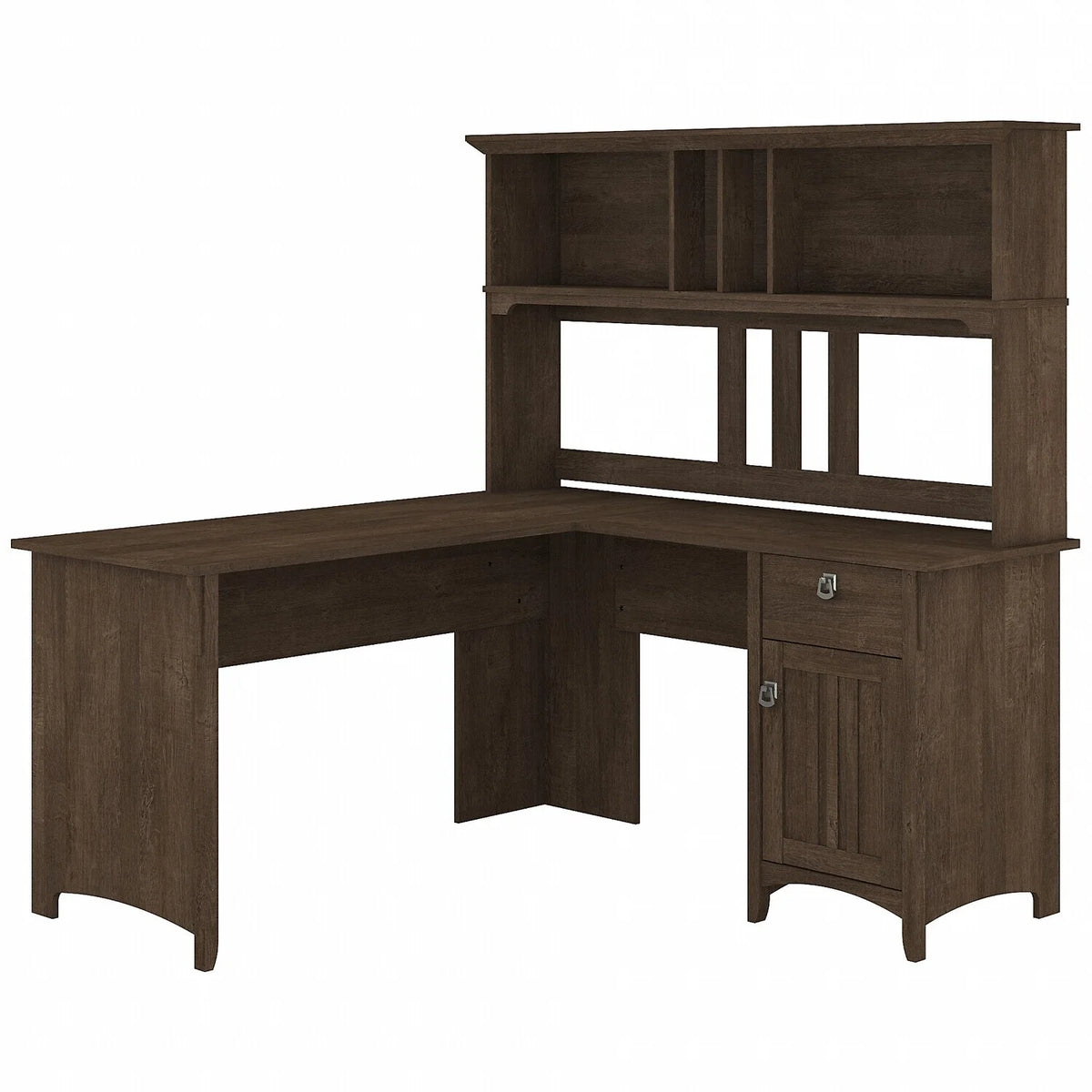 L Shaped Desk With Hutch C6261