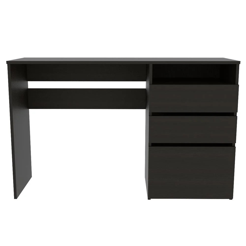 Black 3 Drawers Computer Desk E444435