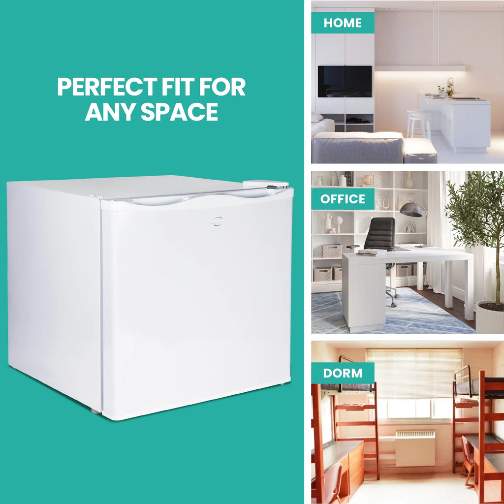 White 1.2 cu ft Upright Freezer B52948