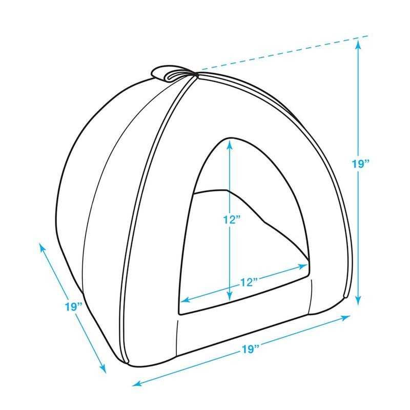 Soft Pet Tent Bed O66773