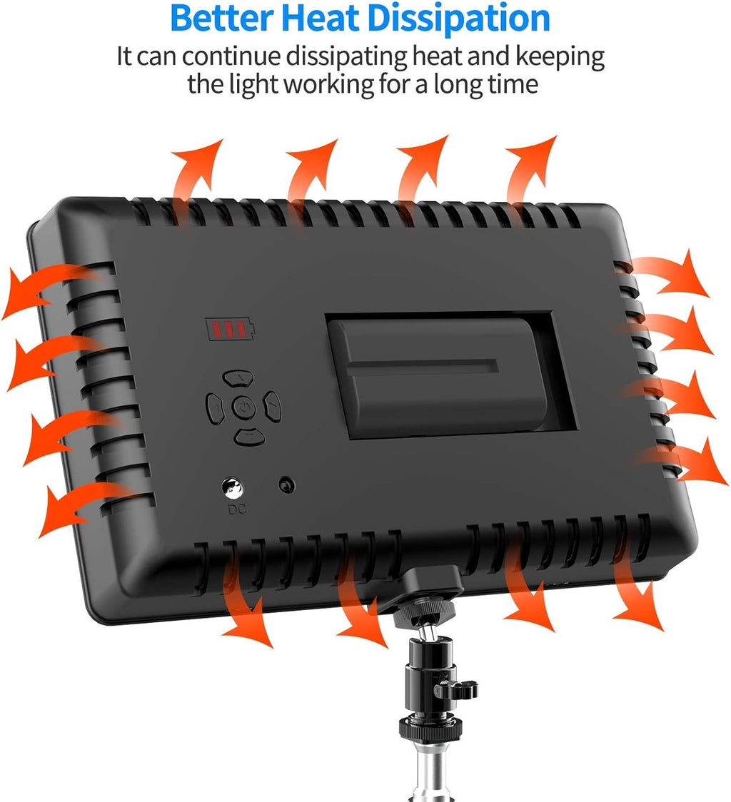 Dimmable LED Video Lighting Kit with Stands X915741