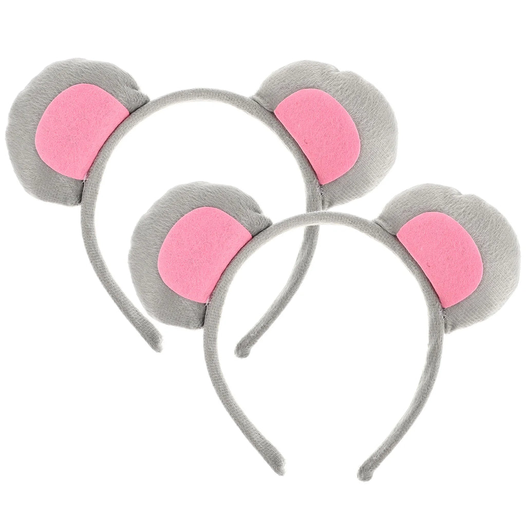 6 pcs Children Mouse Ear Hair Accessories (Grey) H9400