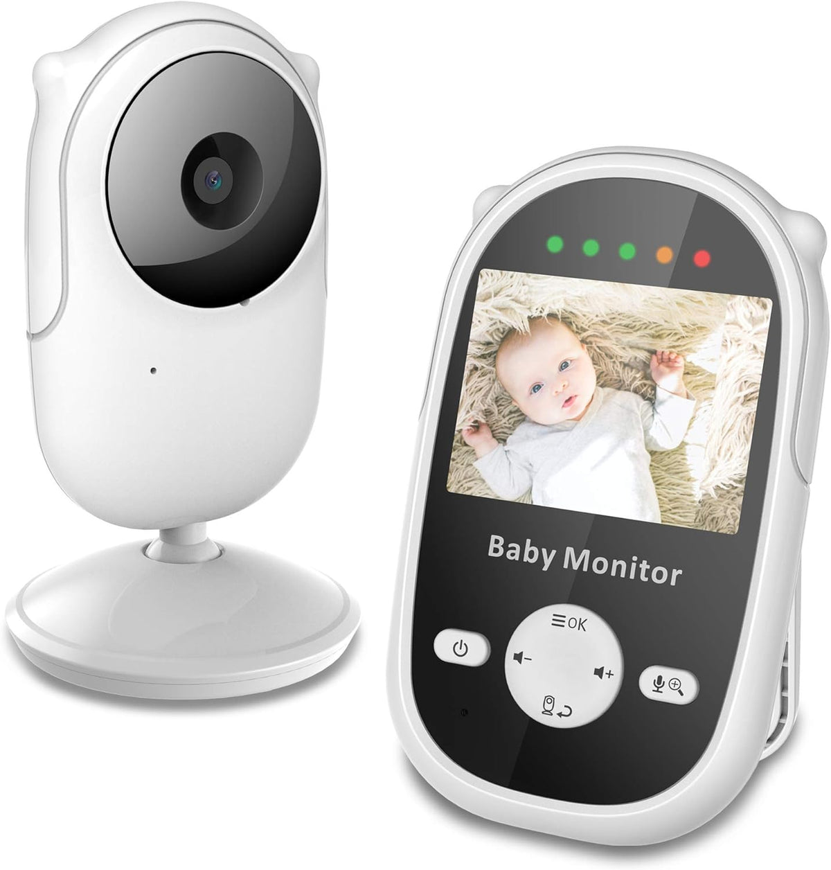 2.4 Video Baby Monitor with Digital Color Camera S970
