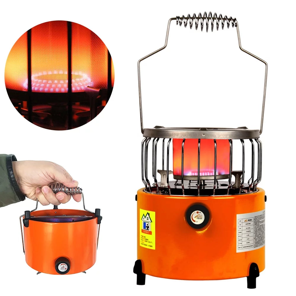 2000W Portable Heater Camping Stove Cooker K796945